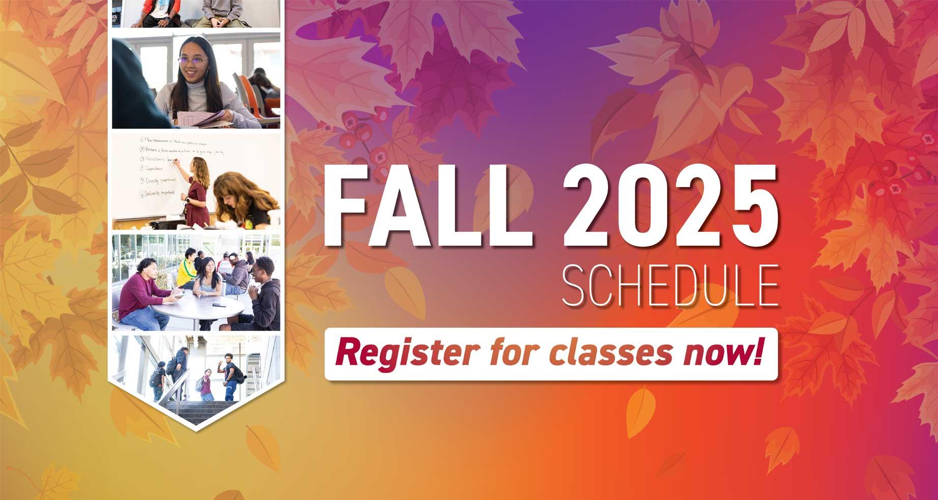 Fall 2025 Classes - Register Now
